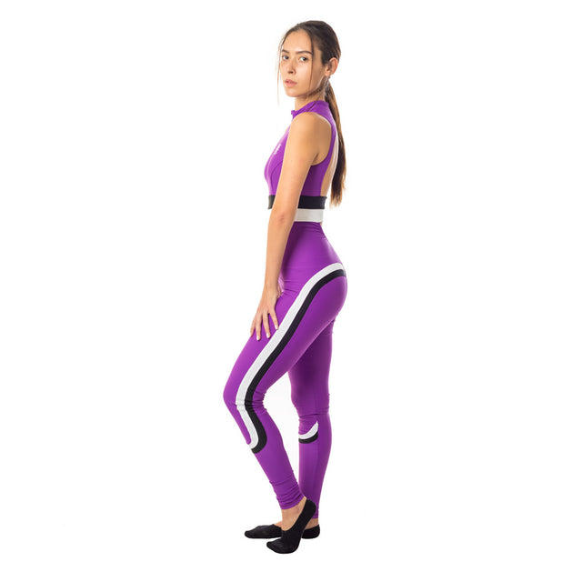 Activewear Bodysuit Lavender Swan